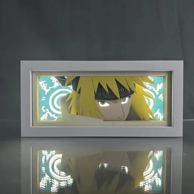 Lámpara de talla de papel Naruto