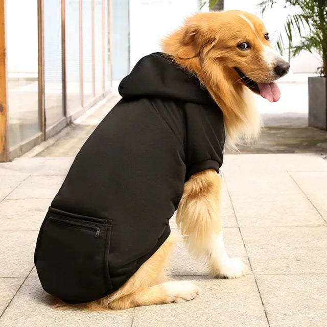 Sudaderas con capucha cálidas para perros medianos y grandes