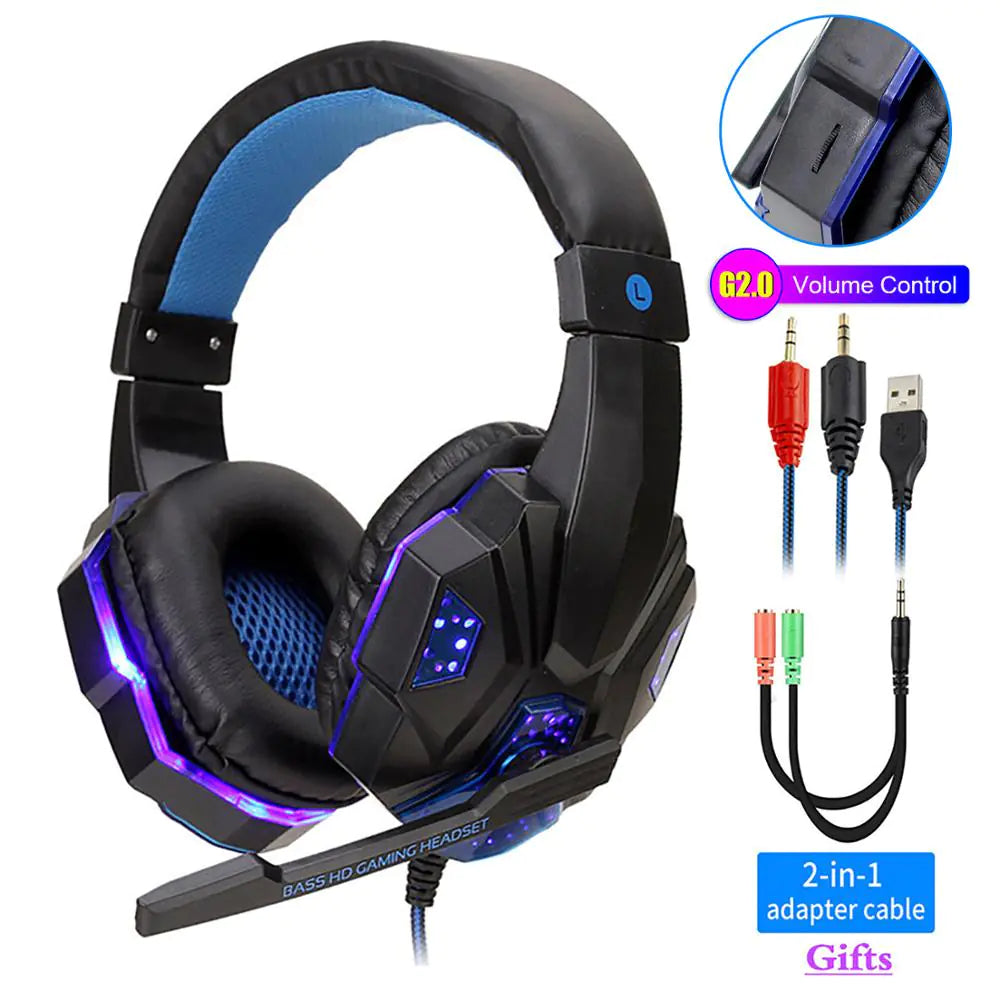 Auriculares con cable para jugadores