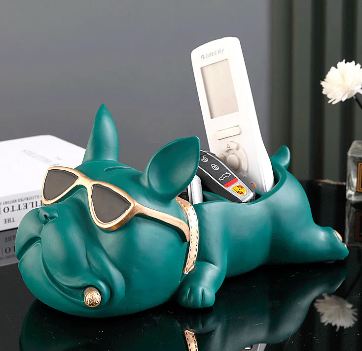 Bulldog Dog Object Holder 10
