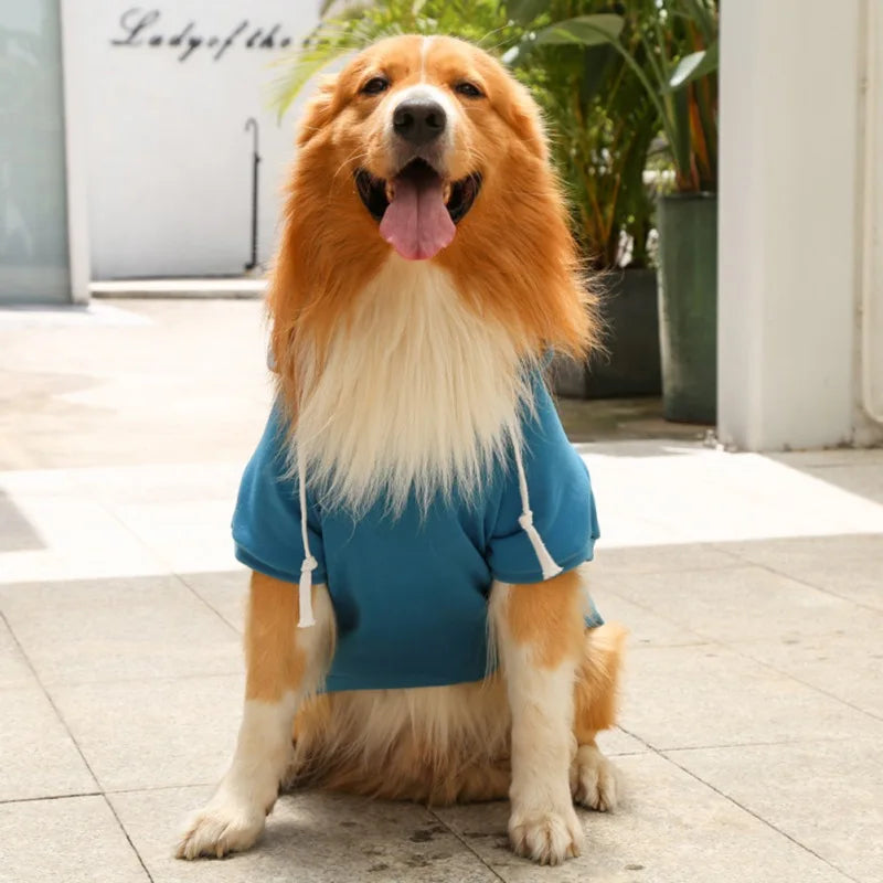 Sudaderas con capucha cálidas para perros medianos y grandes