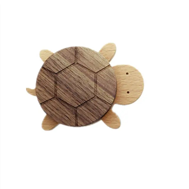 Cocina con gancho de madera maciza