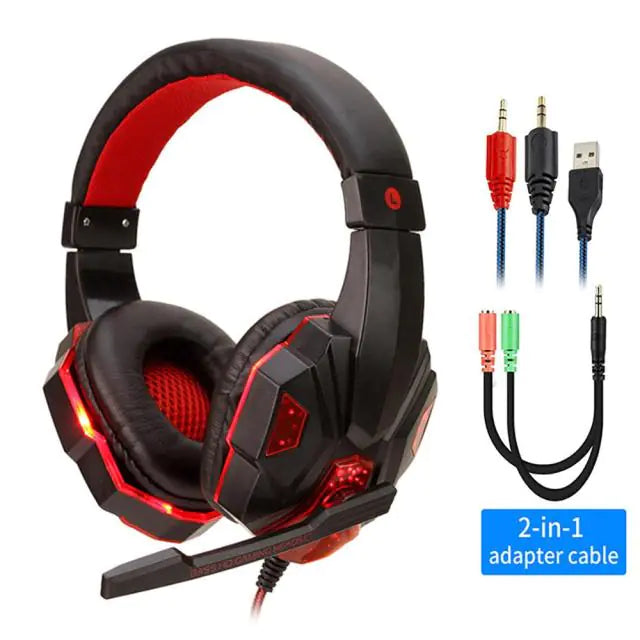 Auriculares con cable para jugadores