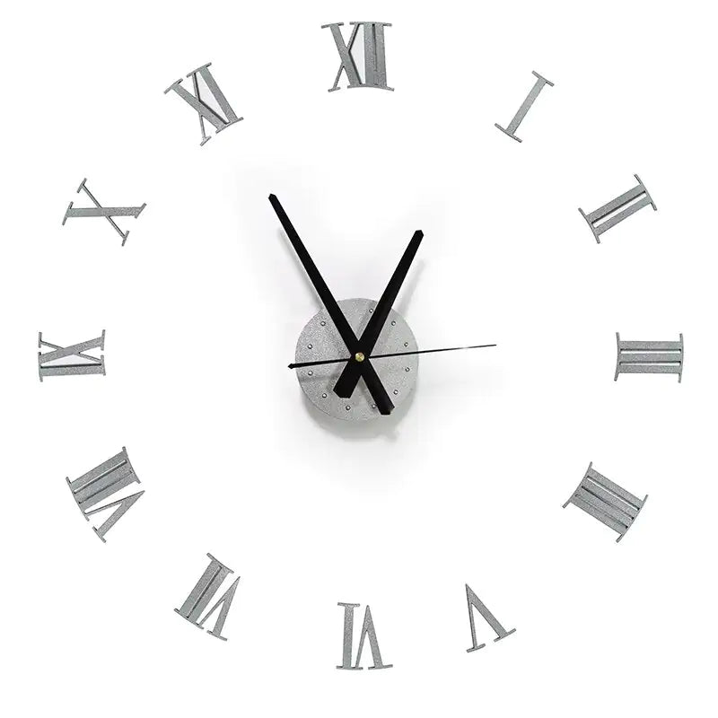 Reloj de pared romano de bricolaje