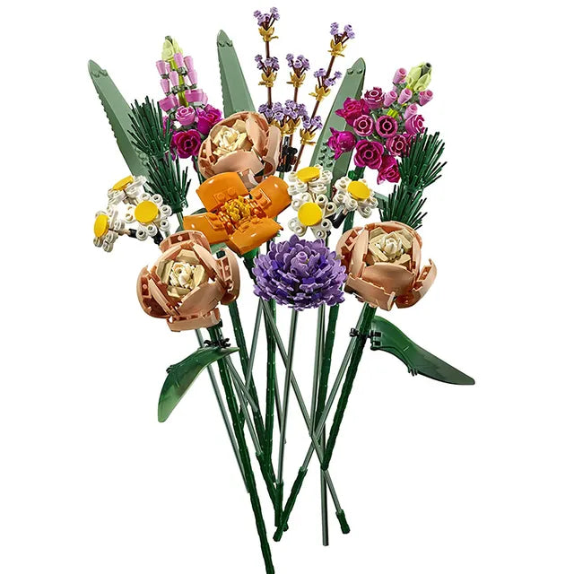 Bloques de ramo de flores silvestres compatibles 10313