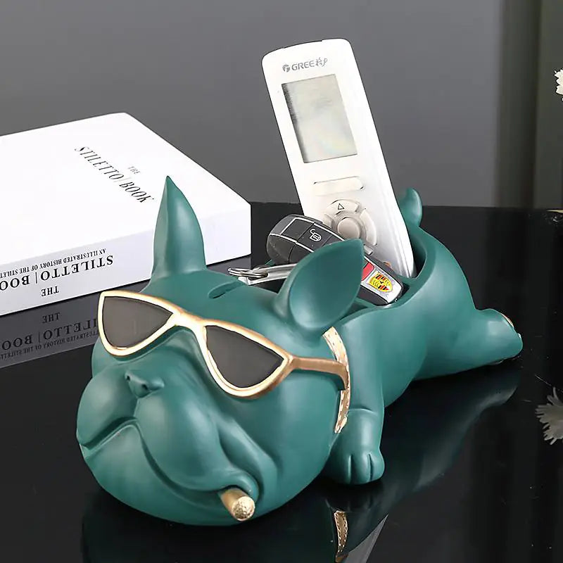 Bulldog Dog Object Holder 10