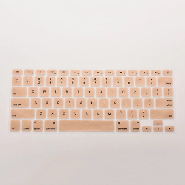 Candy Colors Silicone Keyboard Cover Sticker