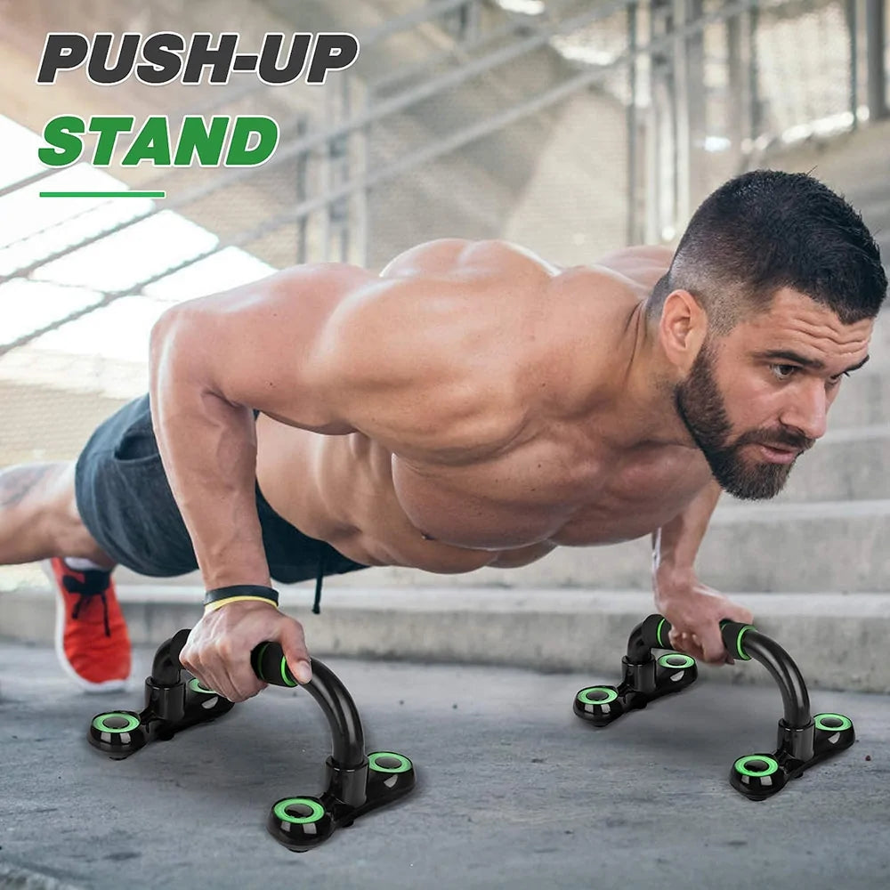 Equipo de gimnasio de fitness con tabla de flexión 14 en 1