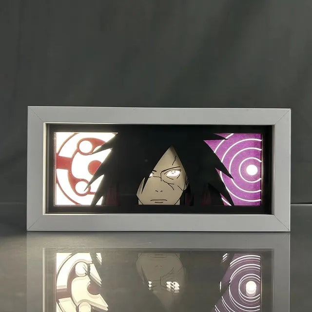 Lámpara de talla de papel Naruto