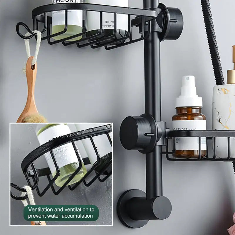 Almacenamiento en rack organizador de estantes de baño