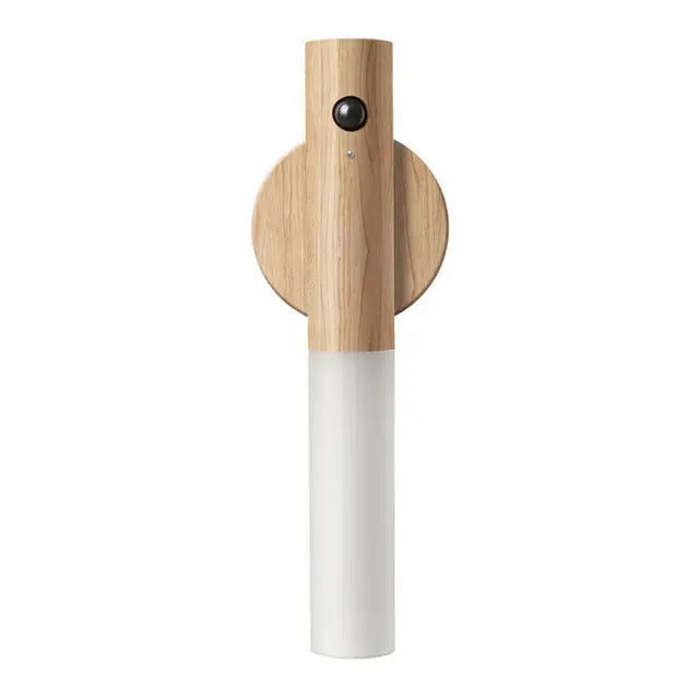 LED Wooden USB Night Light Magnetic