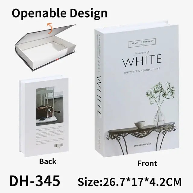 Fashion Art Openable Fake Books for Decoration