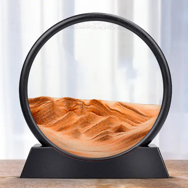 Lámpara de reloj de arena 3D