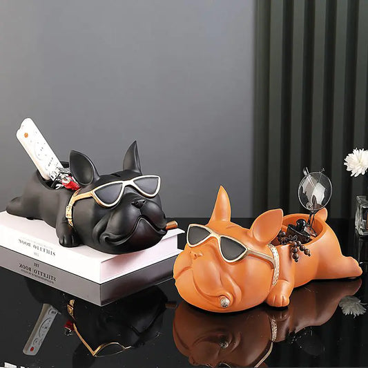 Bulldog Dog Object Holder 10