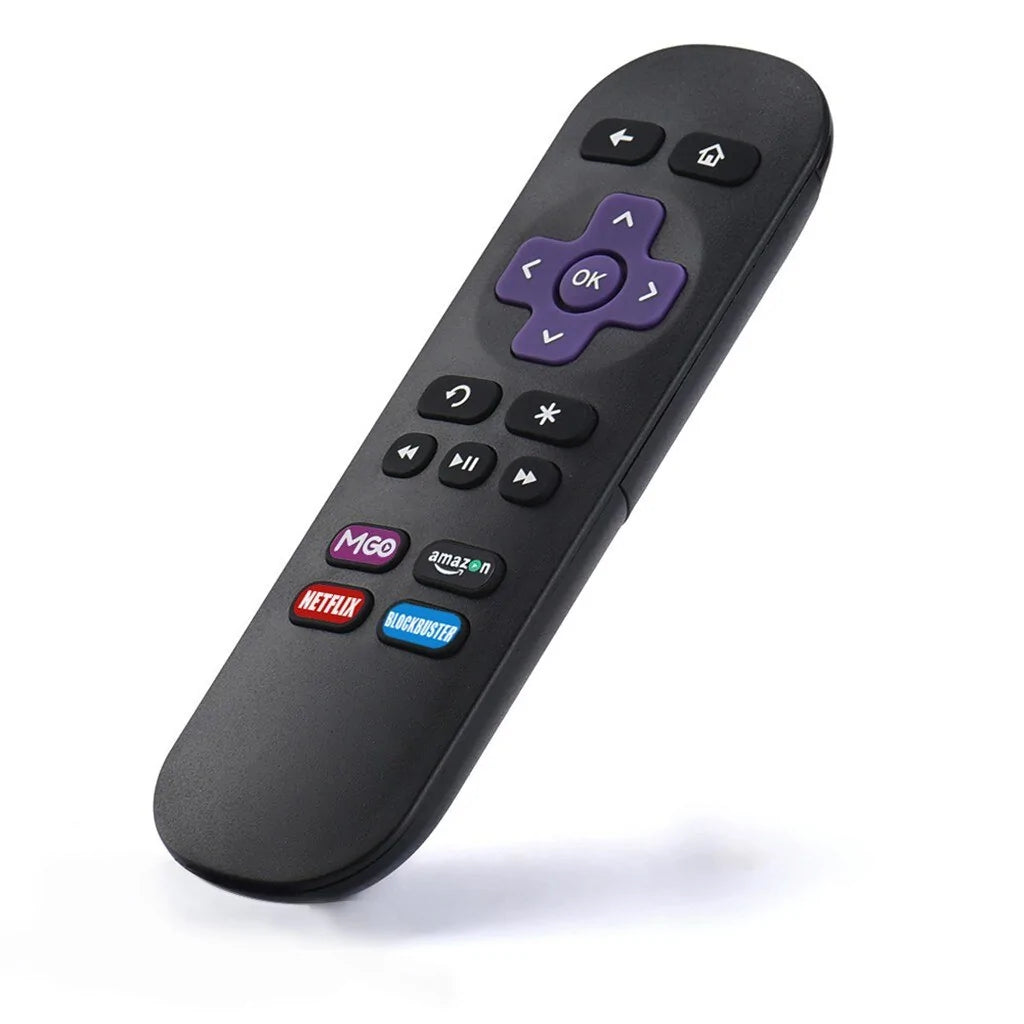 High Quality Replacement Remote Control for Roku 1, 2, 3: Universal, Light, Simple - IN STOCK