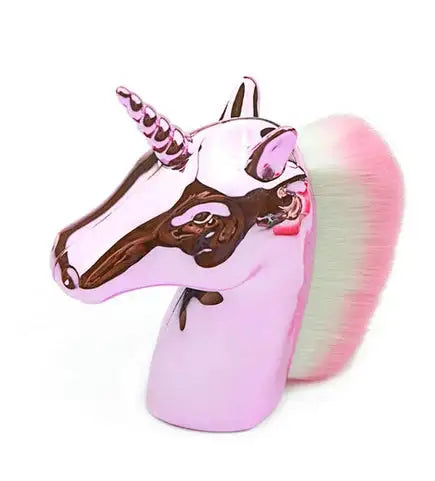 Cepillo para polvo de uñas de unicornio
