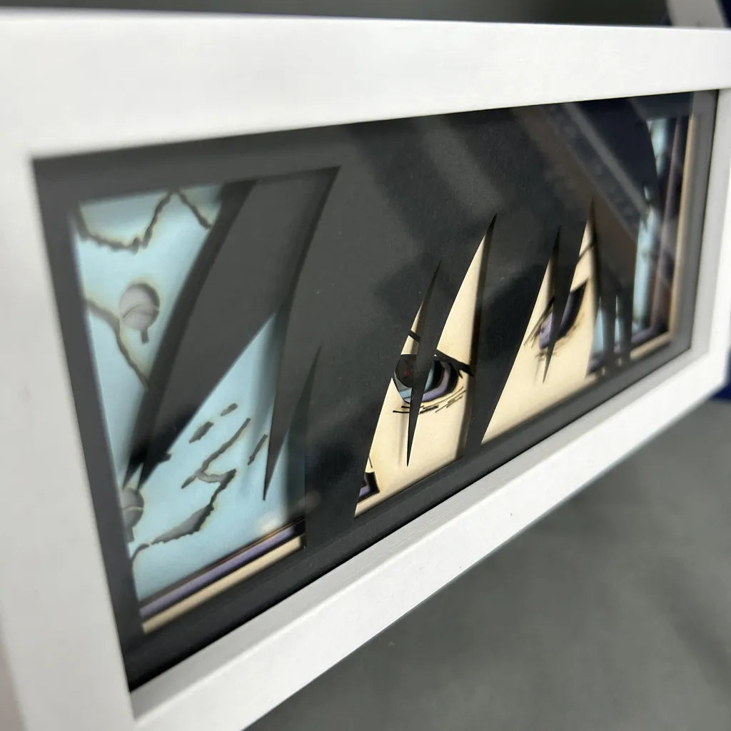 Lámpara de talla de papel Naruto
