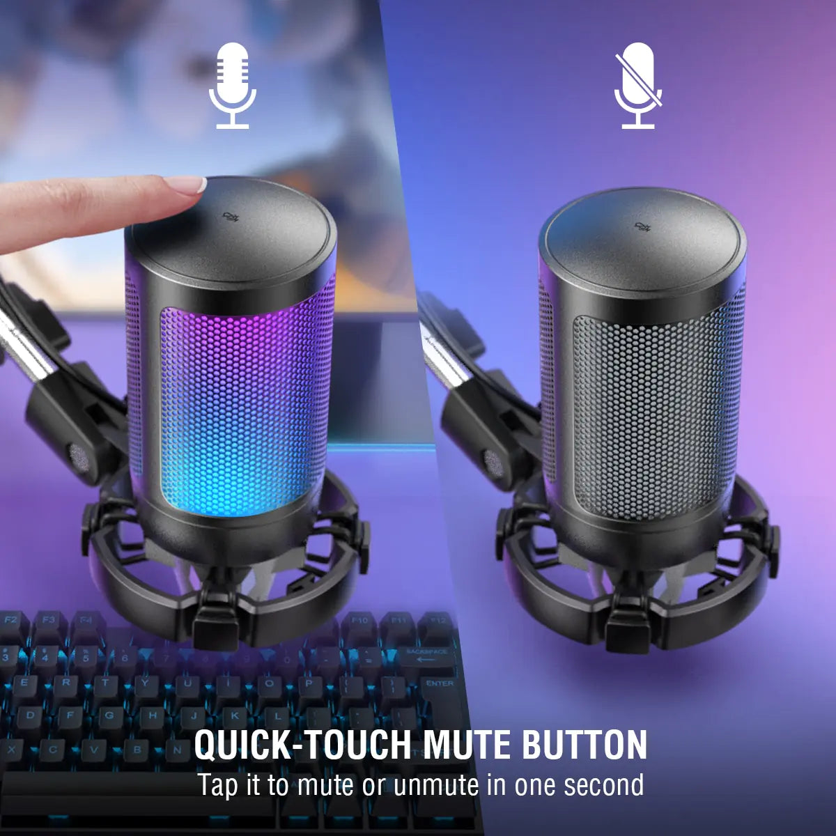 Kit de micrófono para juegos