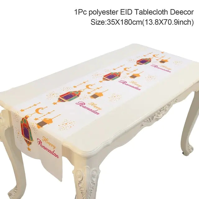 Camino de mesa decorativo Ramadán