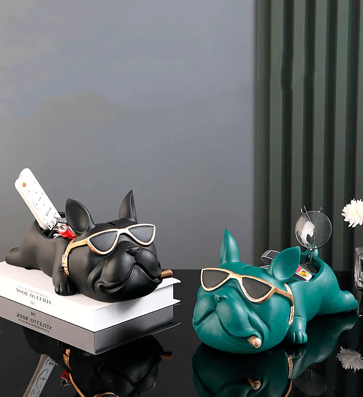 Bulldog Dog Object Holder 10