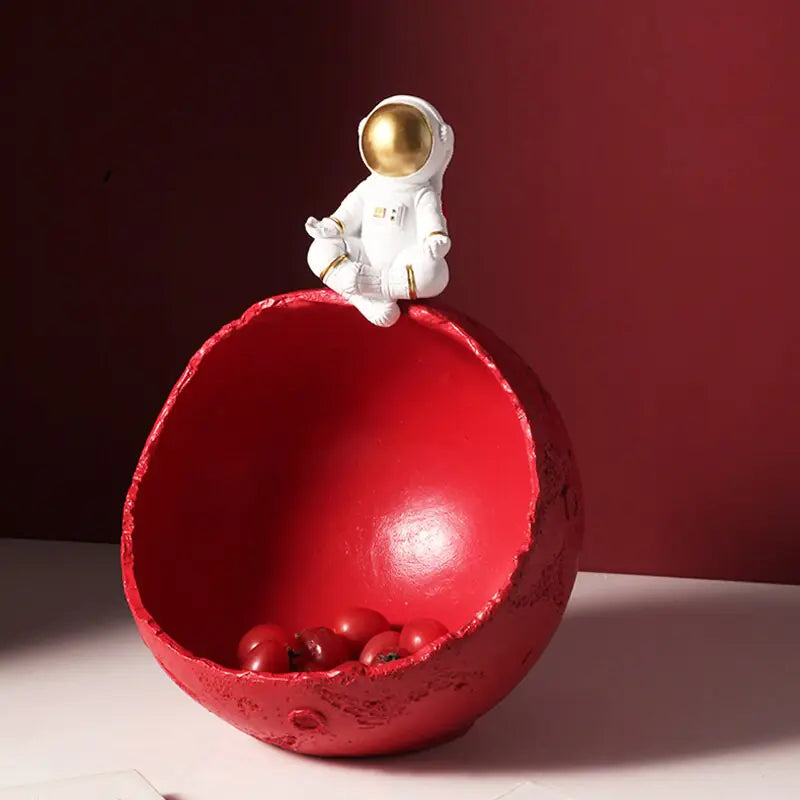 Figuras creativas organizadoras de almacenamiento de astronautas