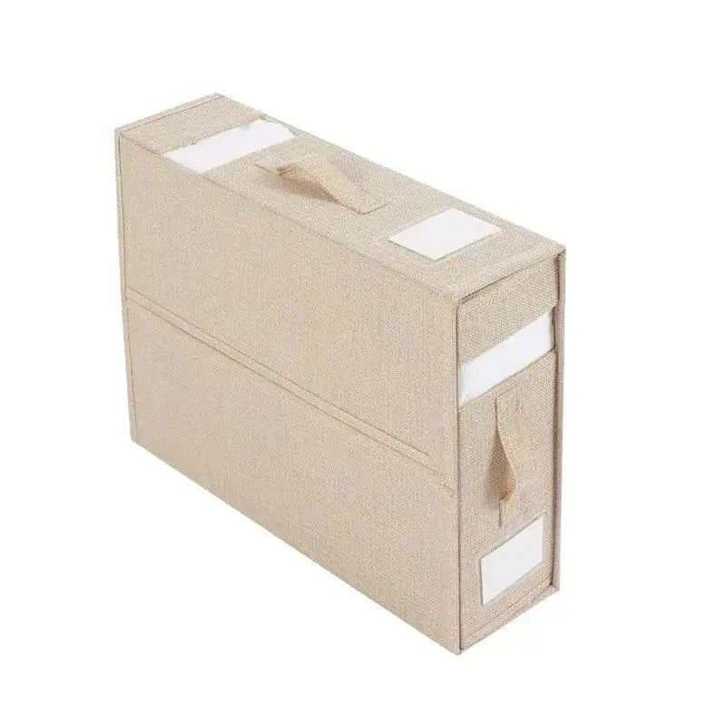 Caja de almacenamiento para juego de sábanas