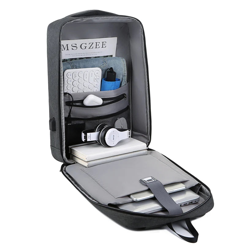 Mochilas para hombre con carga USB Business