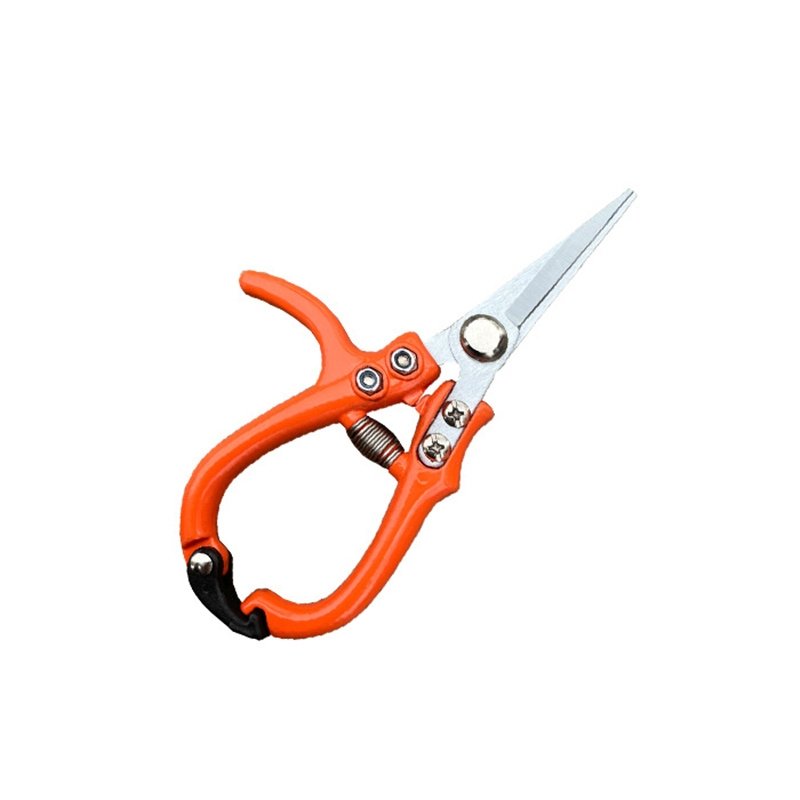 Multifunctional Garden Scissors Manual with Safety Buckle Stainless Steel