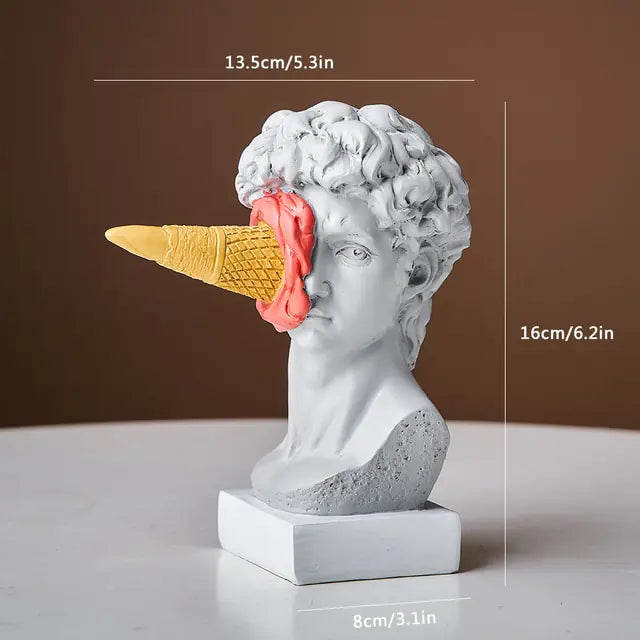 Figura David Helado Nórdico Moderno