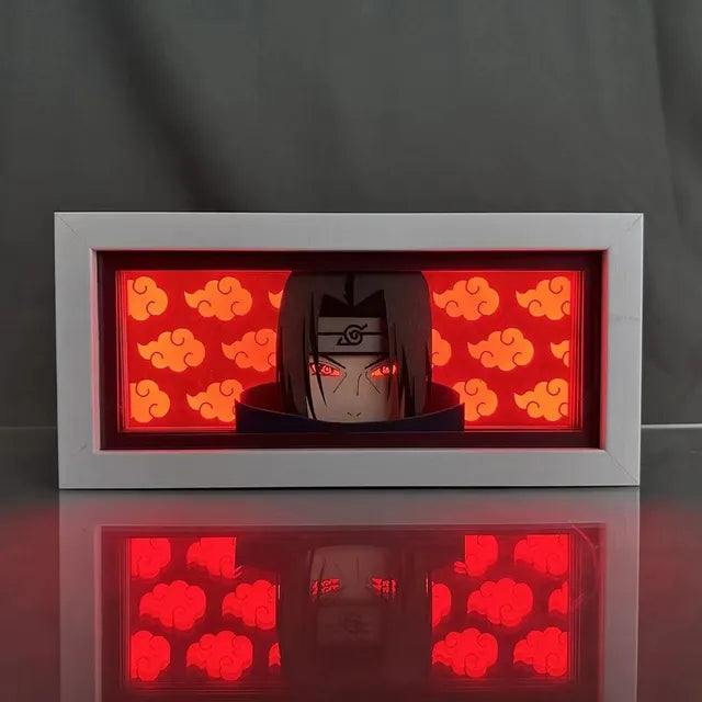 Lámpara de talla de papel Naruto