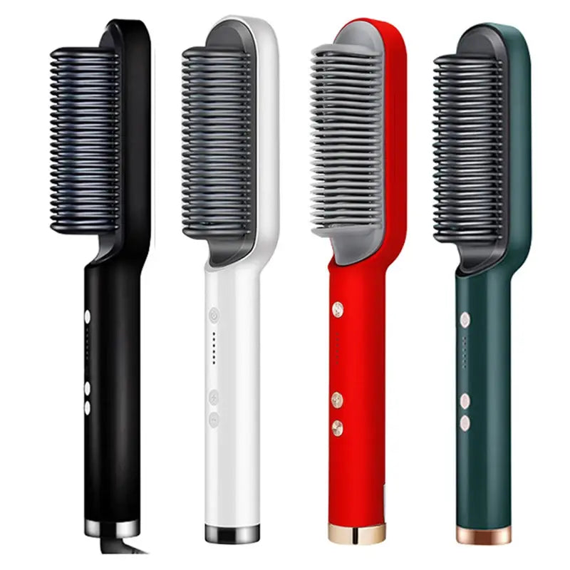 Peine portátil para alisar la barba y el cabello