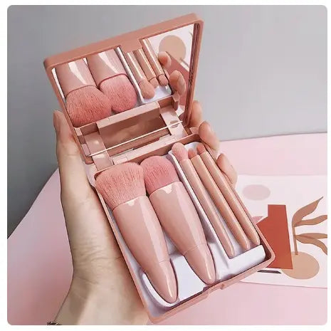 Mini pinceles de maquillaje para tono de piel