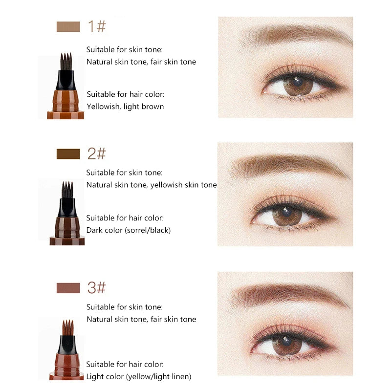 Lápiz para cejas Microblading