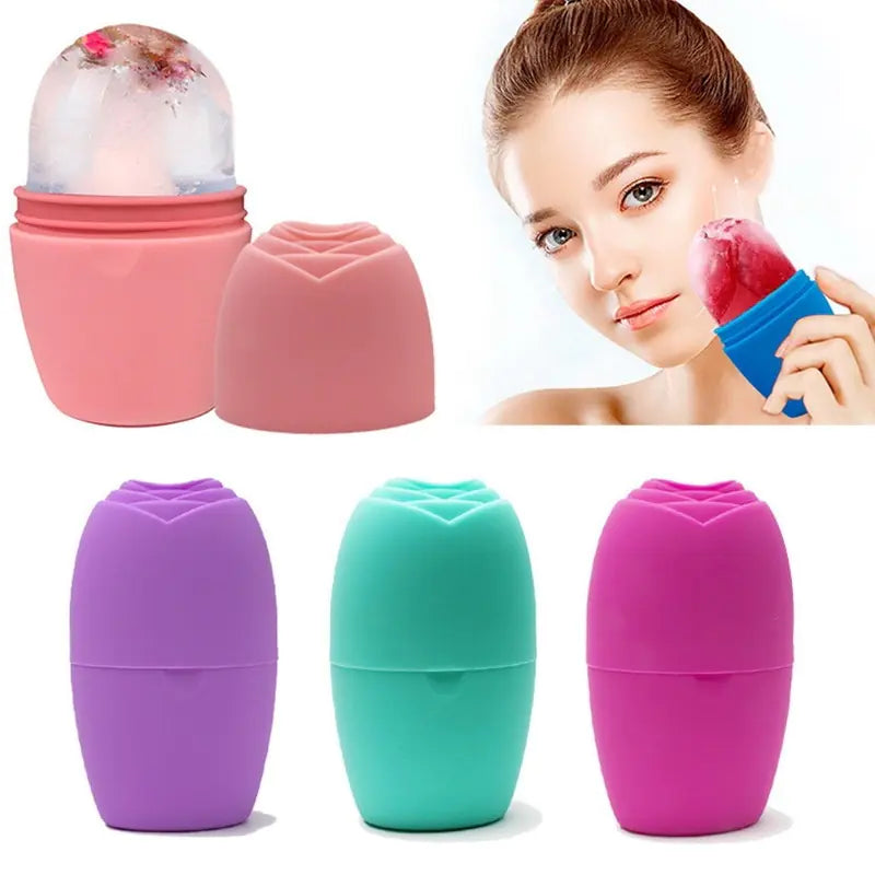 Tazas de masaje de hielo de silicona