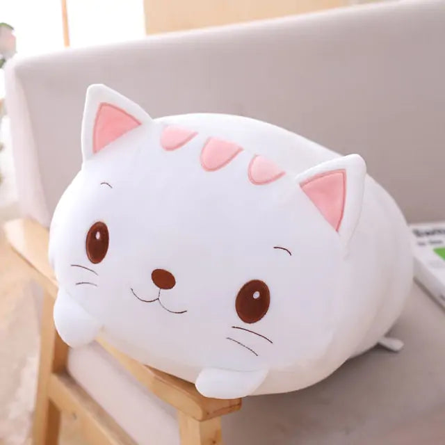Almohada de animales de dibujos animados de felpa suave