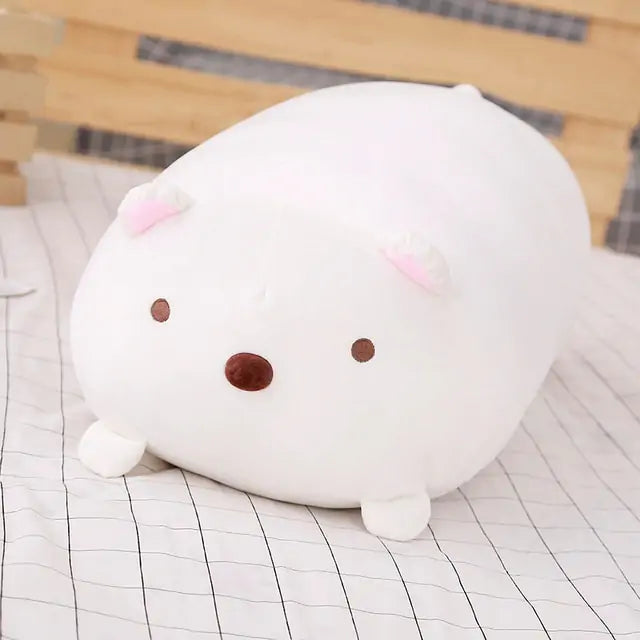 Almohada de animales de dibujos animados de felpa suave