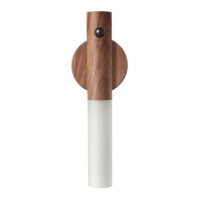 LED Wooden USB Night Light Magnetic