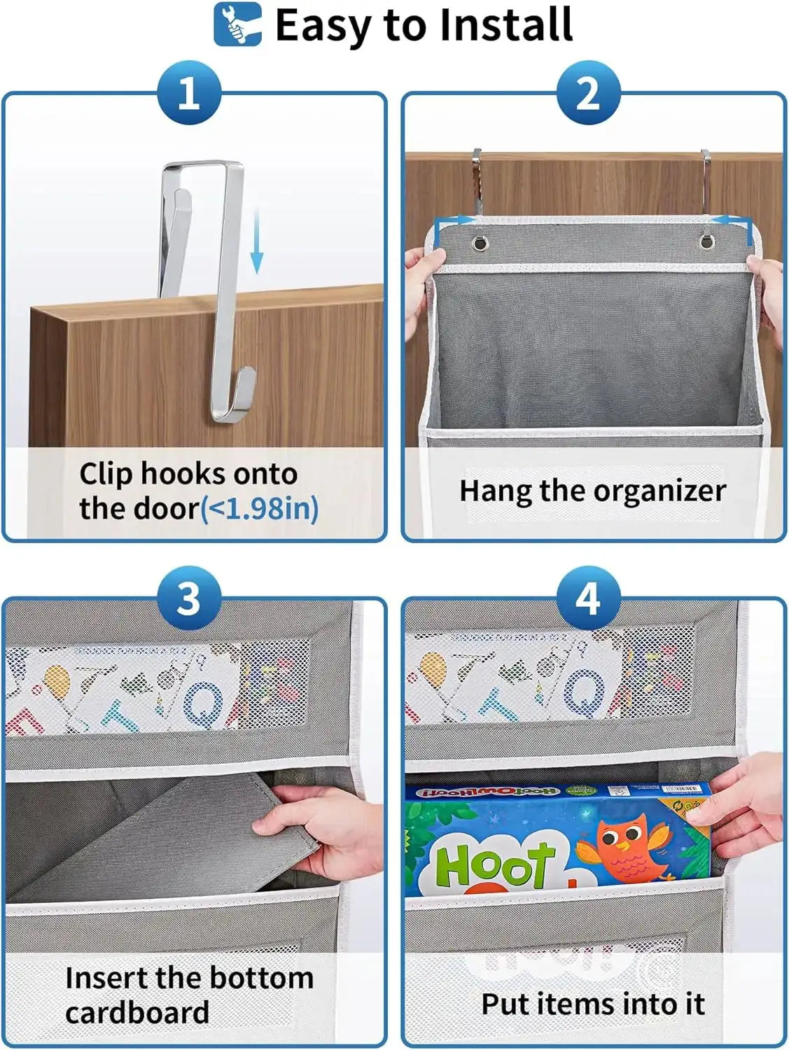 Organizador de puerta de lujo SpaceWise