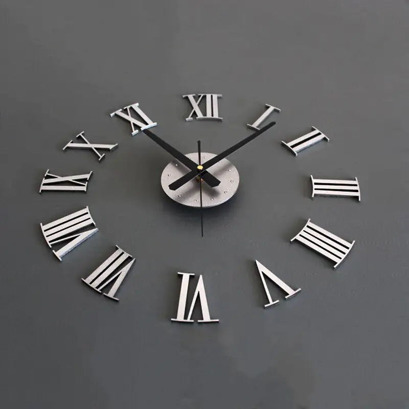 Reloj de pared romano de bricolaje