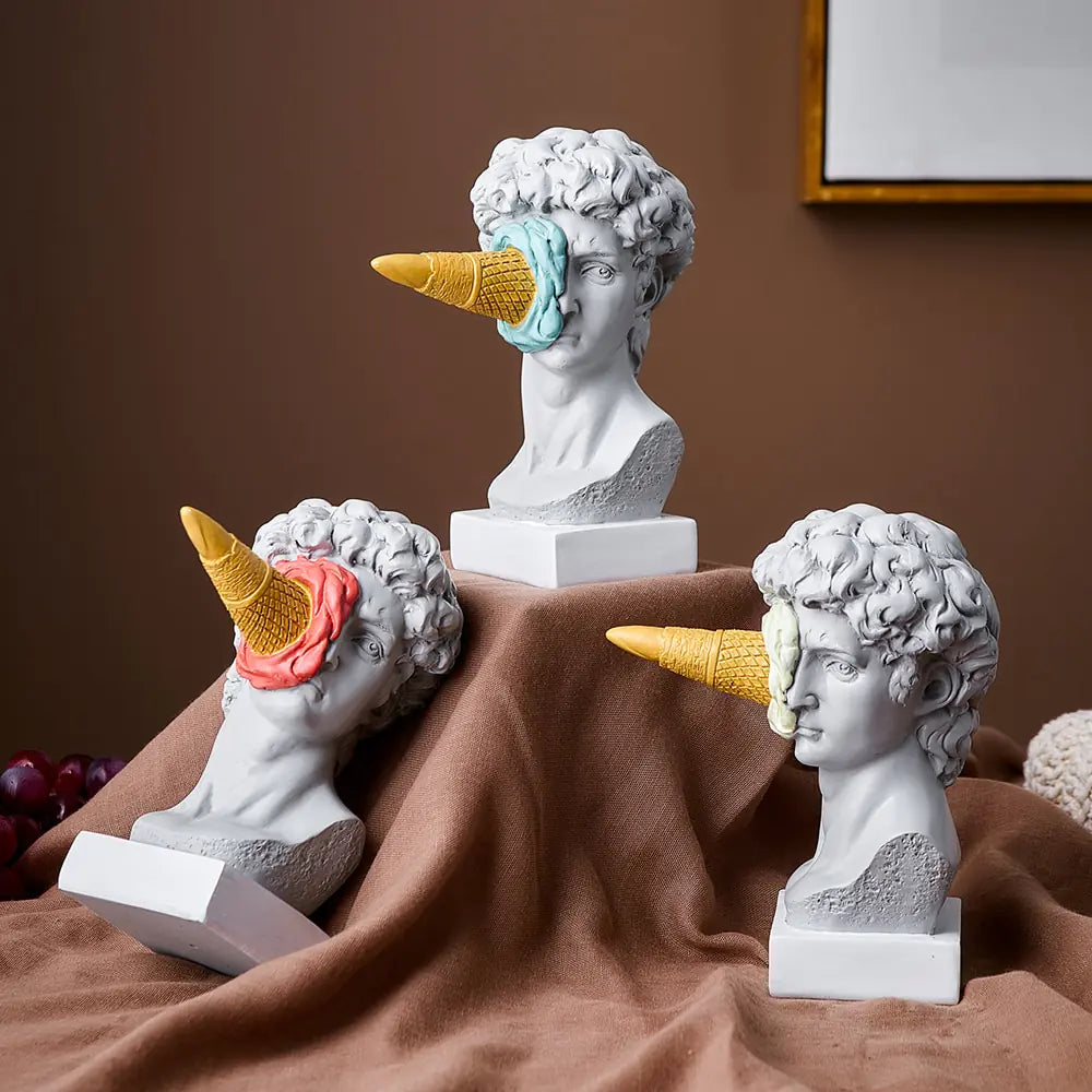 Figura David Helado Nórdico Moderno