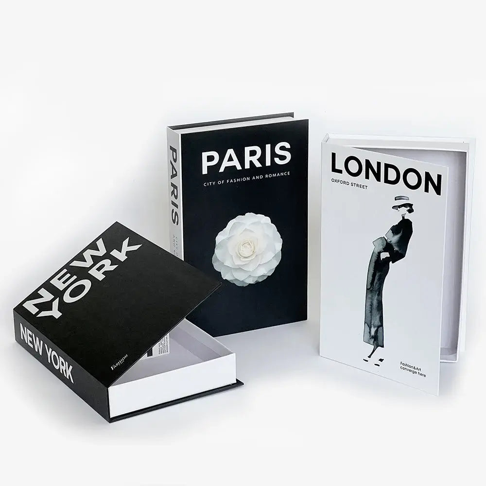 Fashion Art Openable Fake Books for Decoration