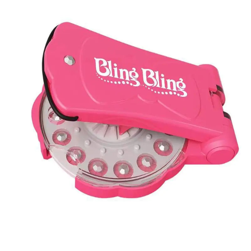 Máquina grapadora de cabello con diamante brillante