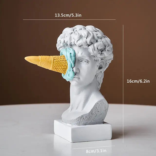 Figura David Helado Nórdico Moderno