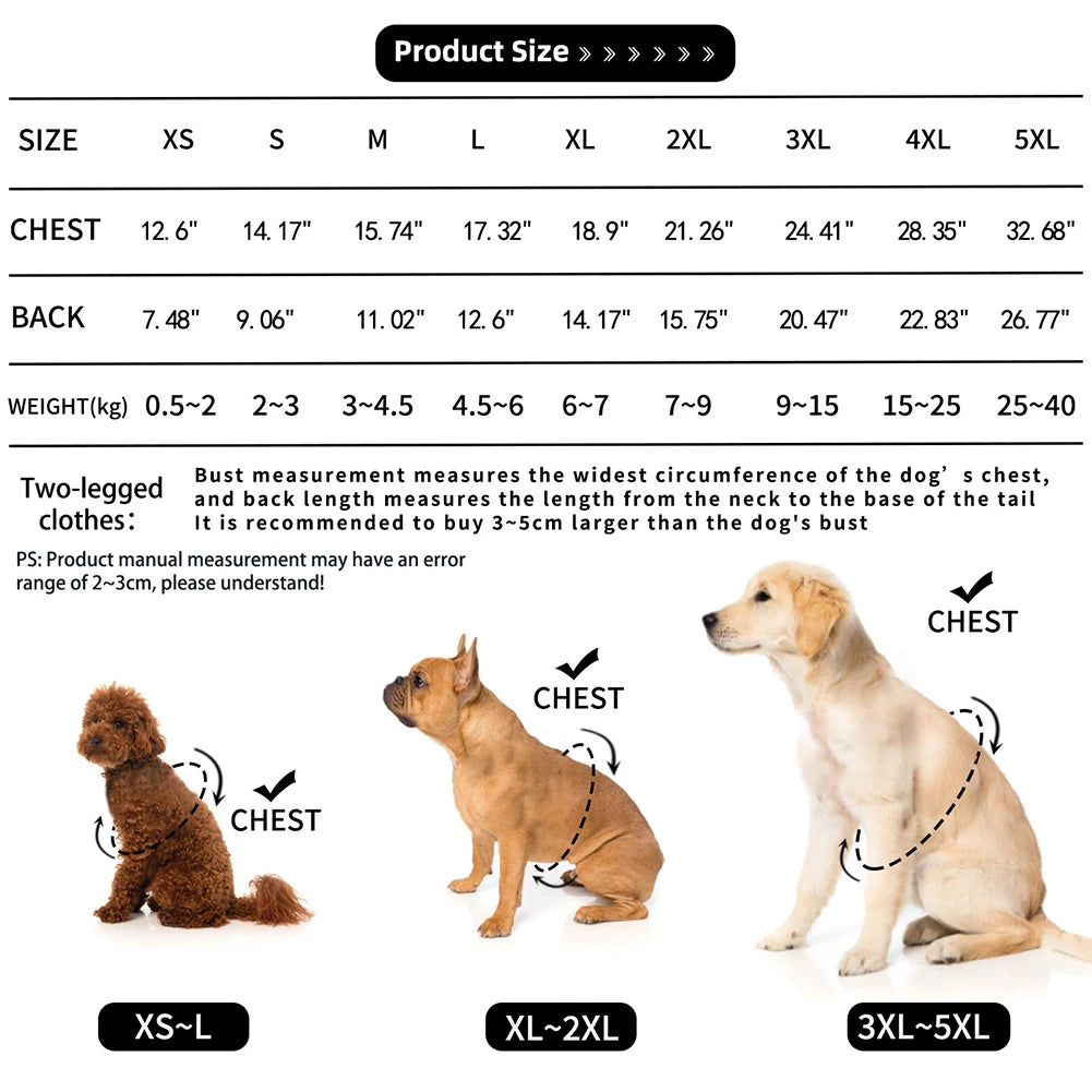 Sudaderas con capucha cálidas para perros medianos y grandes