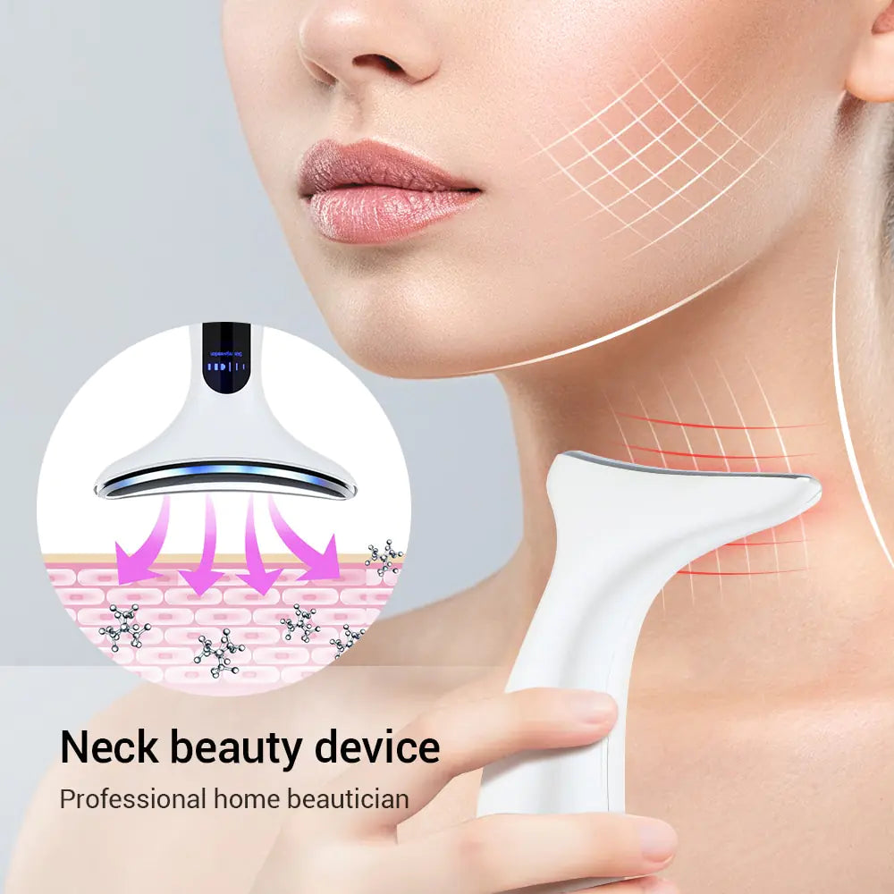 Dispositivo de belleza de cuello de fotones