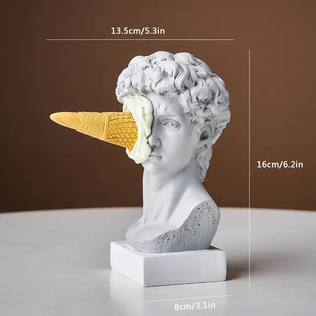 Figura David Helado Nórdico Moderno