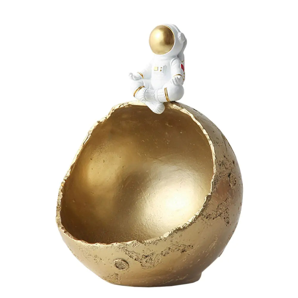 Figuras creativas organizadoras de almacenamiento de astronautas