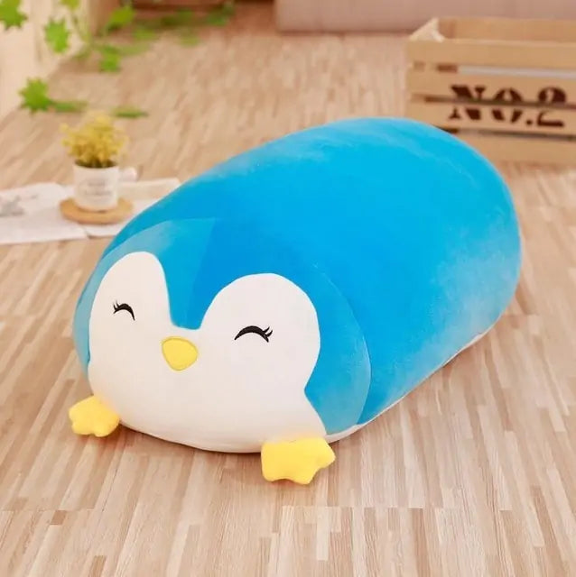 Almohada de animales de dibujos animados de felpa suave