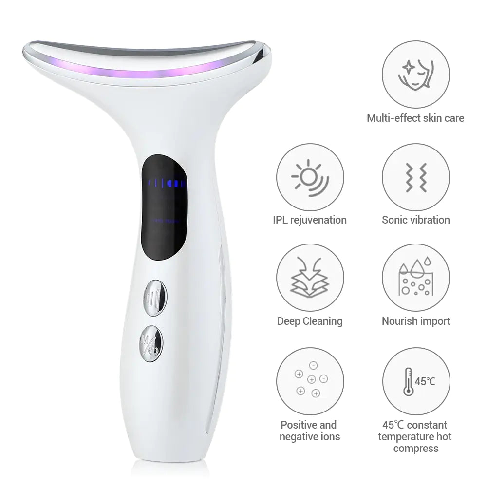 Dispositivo de belleza de cuello de fotones