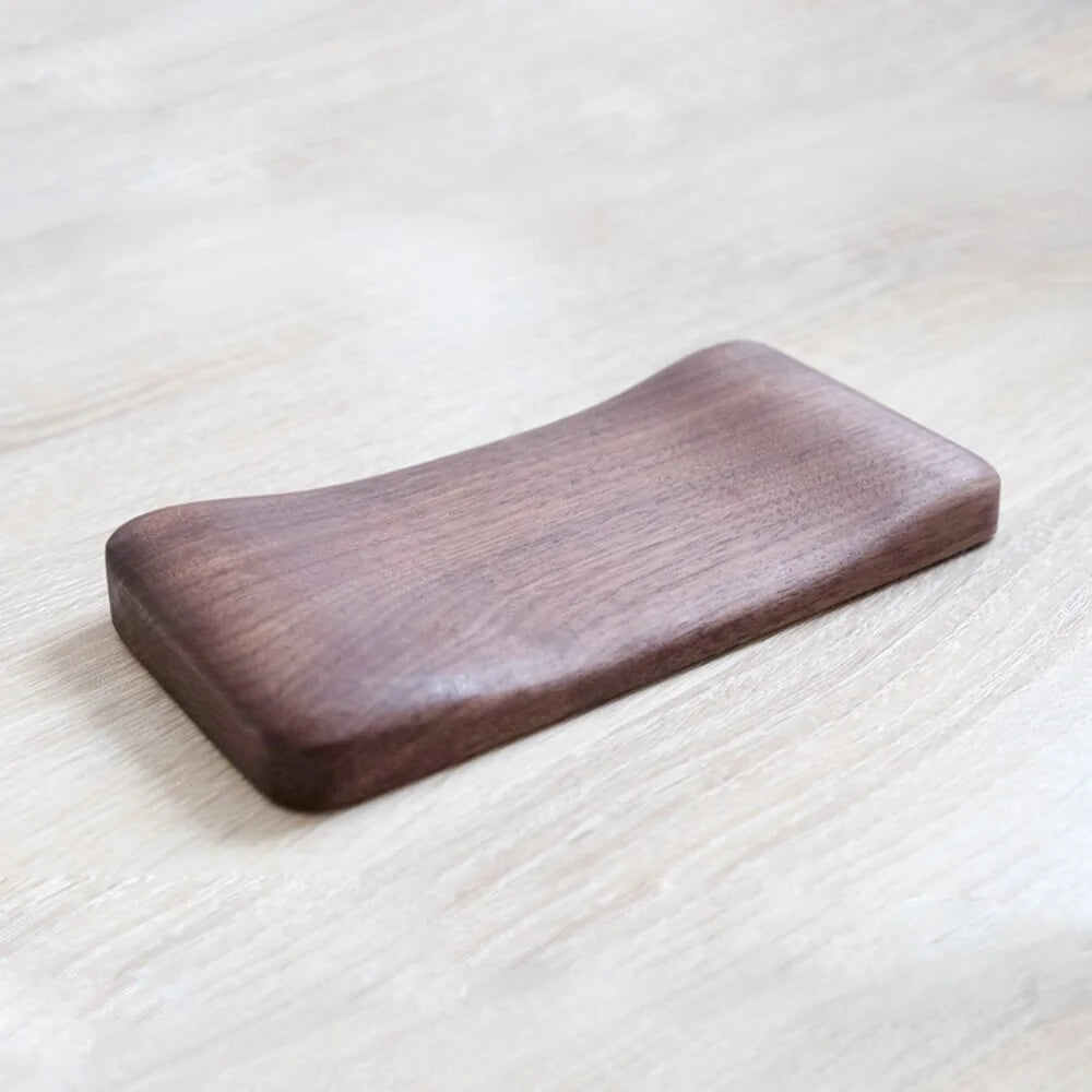 Bandeja de mano de madera para teclado y ratón